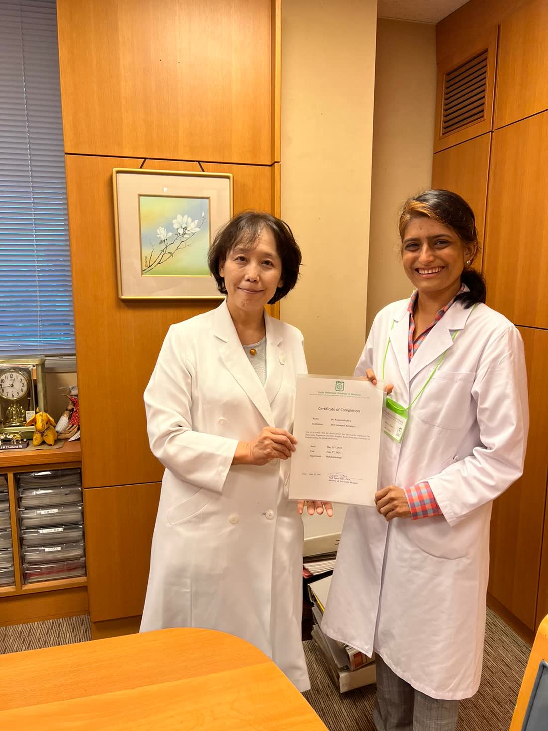 Asia Cornea Society Santen Education Grant 2023 — Kyoto Prefectural University of Medicine, Japan